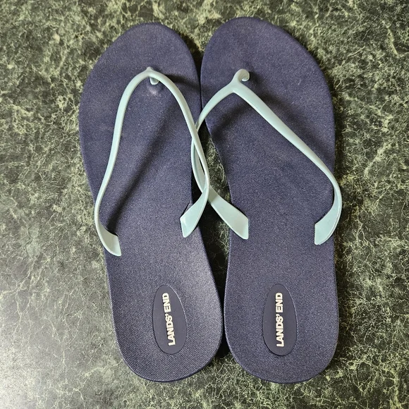 Lands' End Women's Flip Flop Thong Sandals Size 9 - Picture 1 of 2